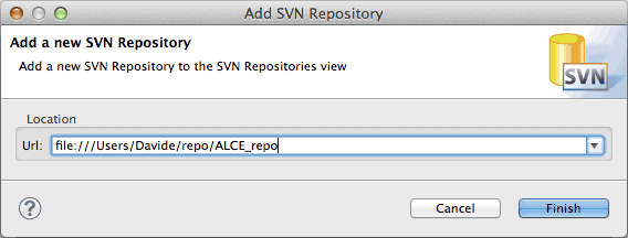 Add SVN Repository