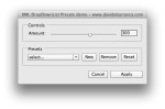 XML DropDownList Preset demo