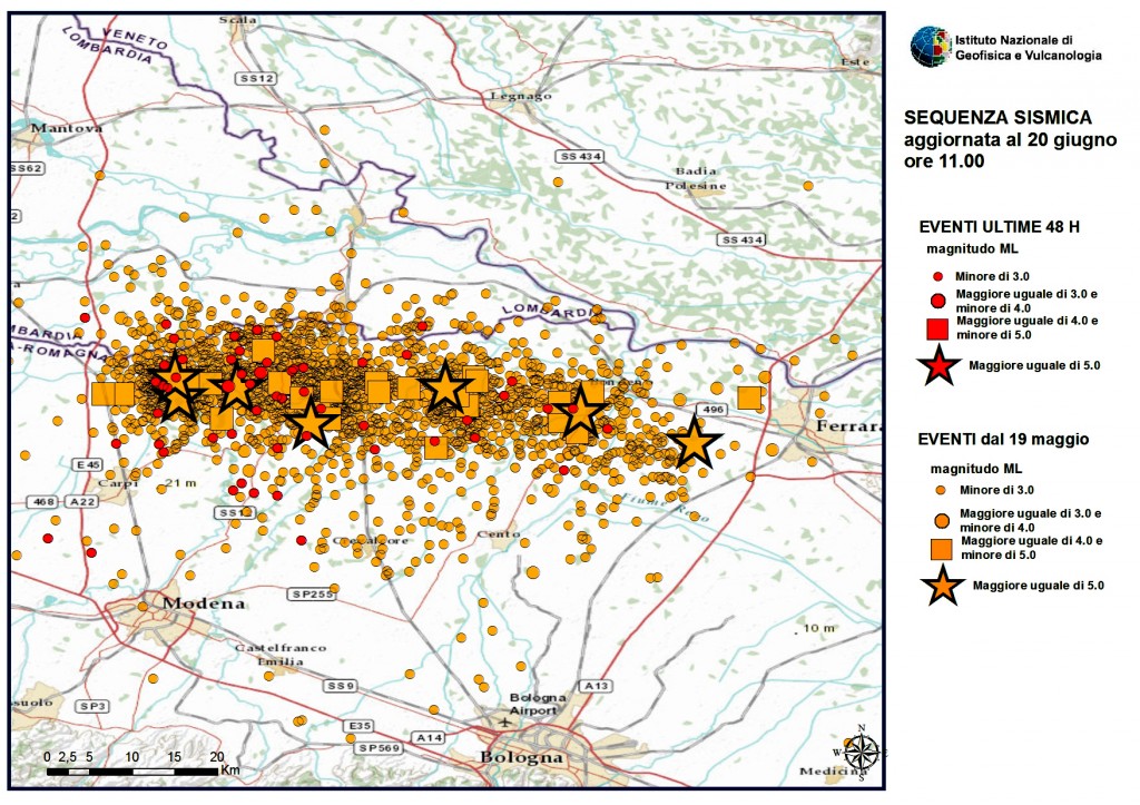 List of Earthquakes