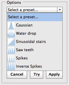 Parametric Curves Presets