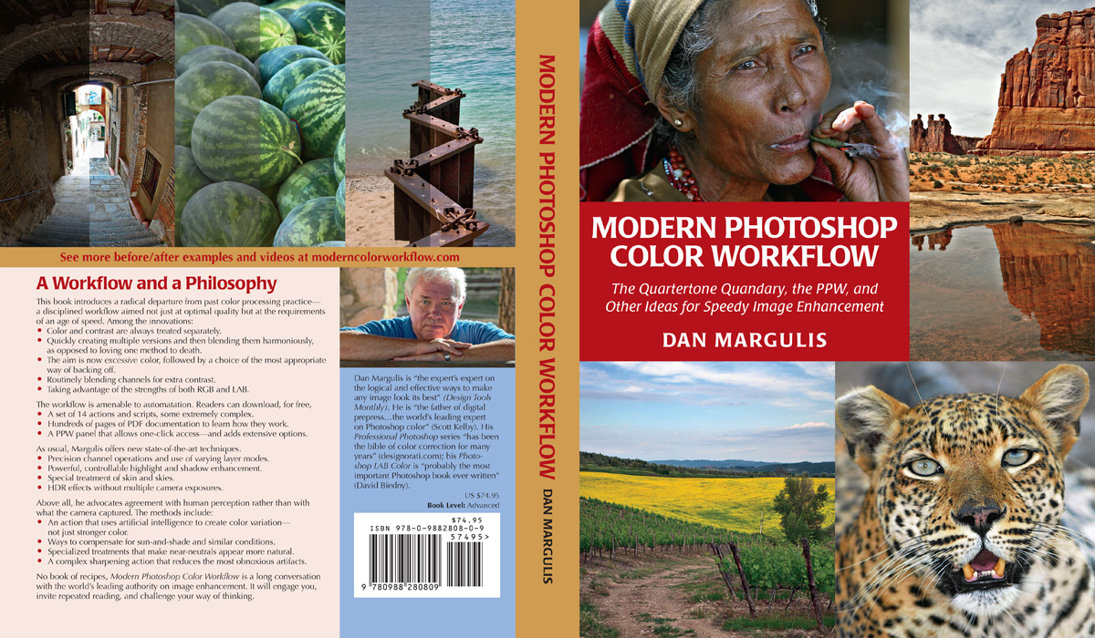 Modern Photoshop Color Workflow cover spread