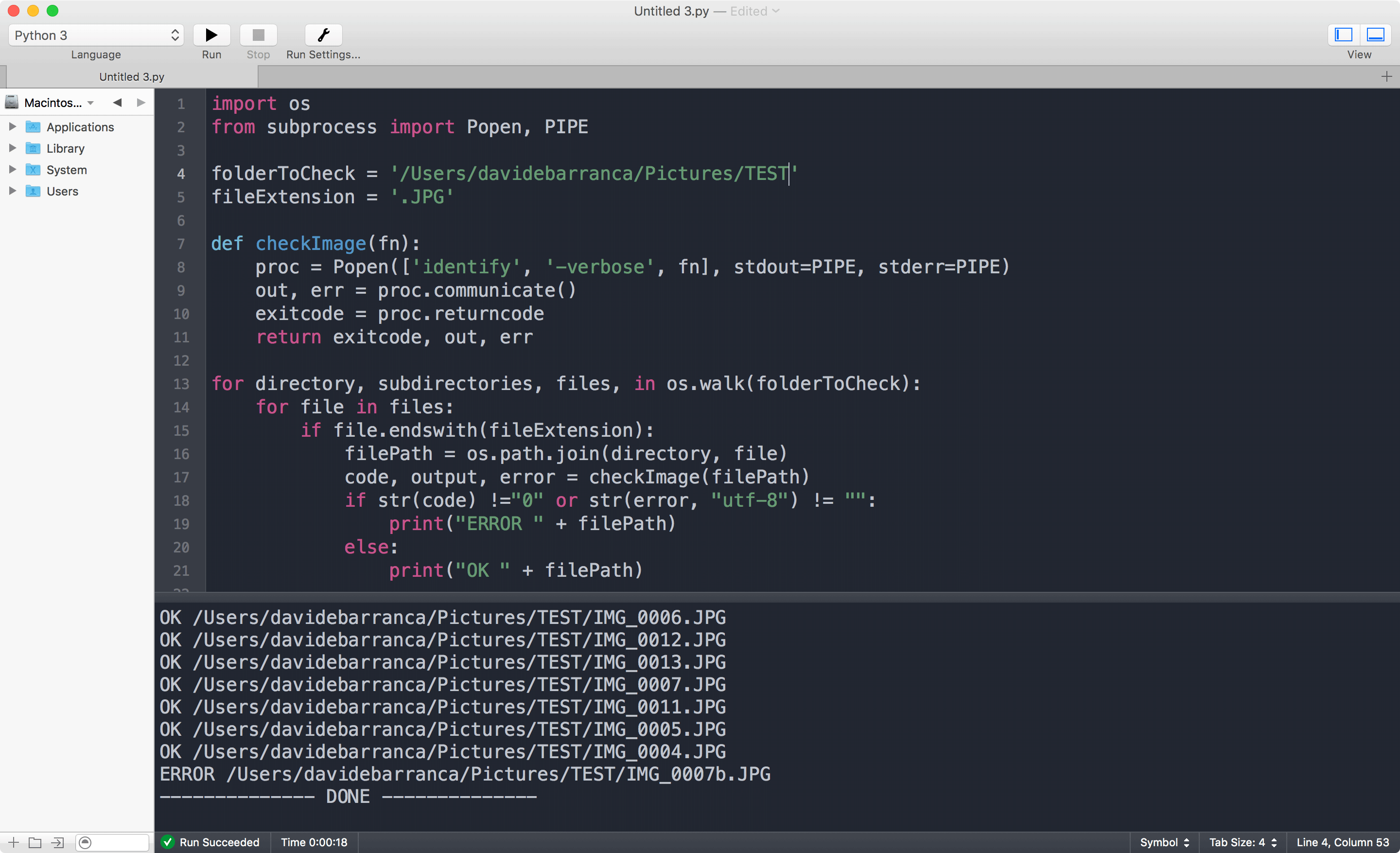 Automated check for corrupted image files with Python and ImageMagick ...