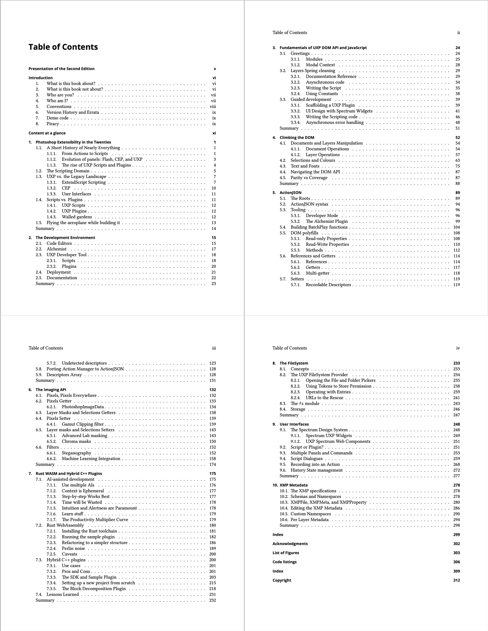 Table of Contents